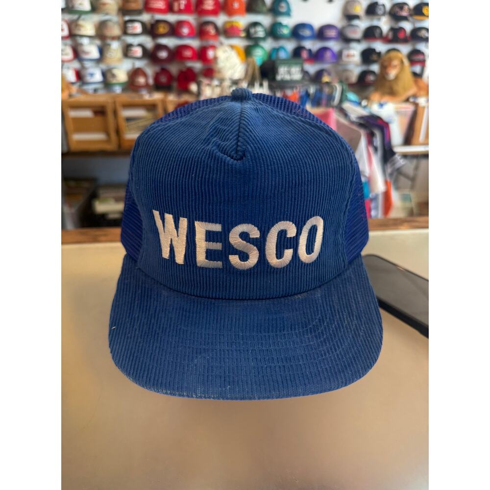 Wesco Corduroy Trucker Snap Back